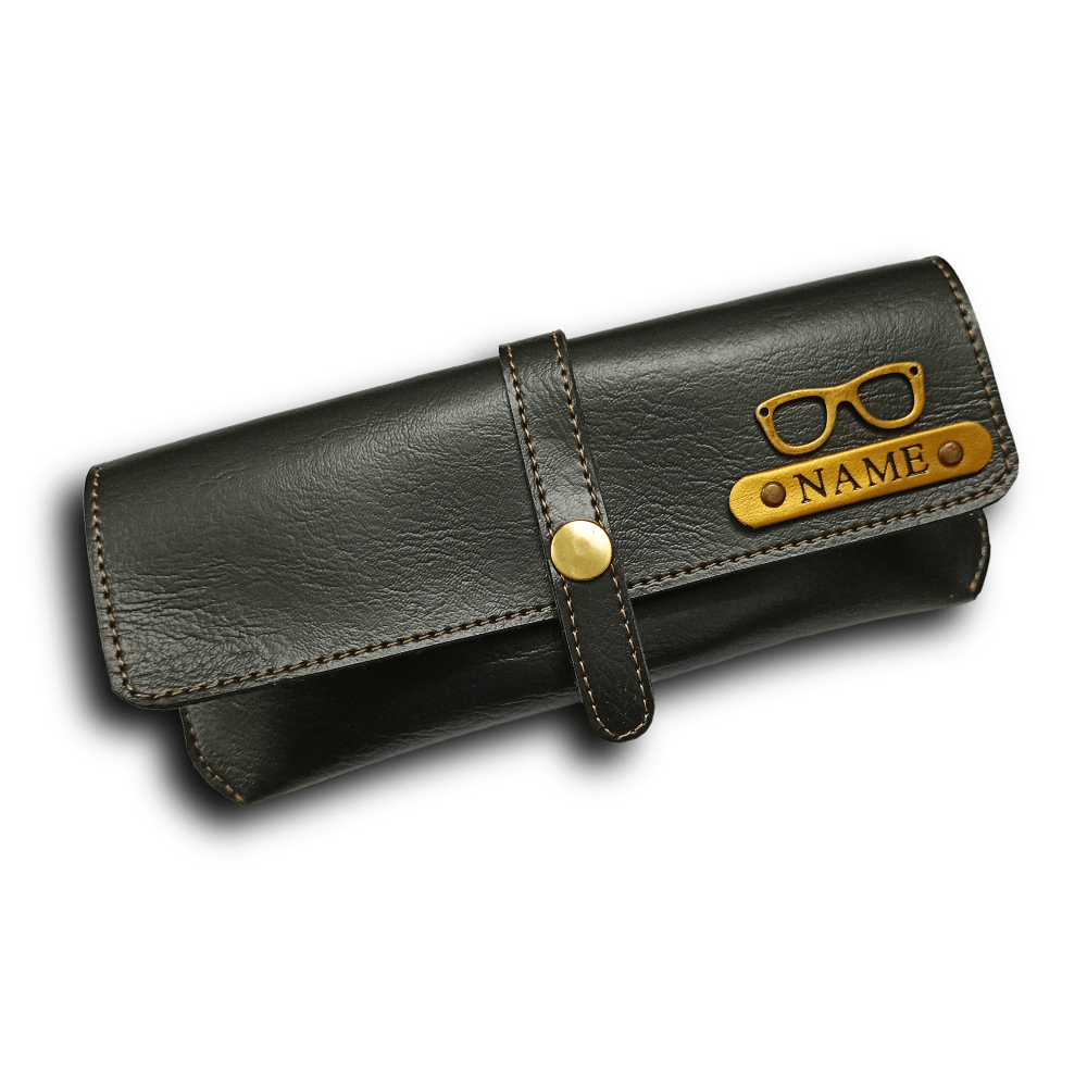 Personalized Sunglass Cover - Black